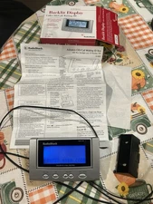 Radio Shack Caller ID Vintage Call Waiting W  Box Manual Blue Display VIP Memor