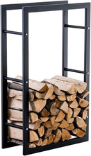 Scaffale Legnaia KERI V3 in Metallo per Camino - Portalegna Da Interno per Camin