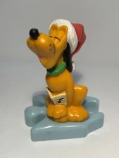 Vintage Disney Mickey's Once Upon A Christmas McDonalds Happy Meal Toy Pluto