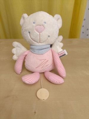 Sigikid 49065 Spieluhr Teddybär rosa Bär Flügel Engel ''weißt Du wie viel Sterne''