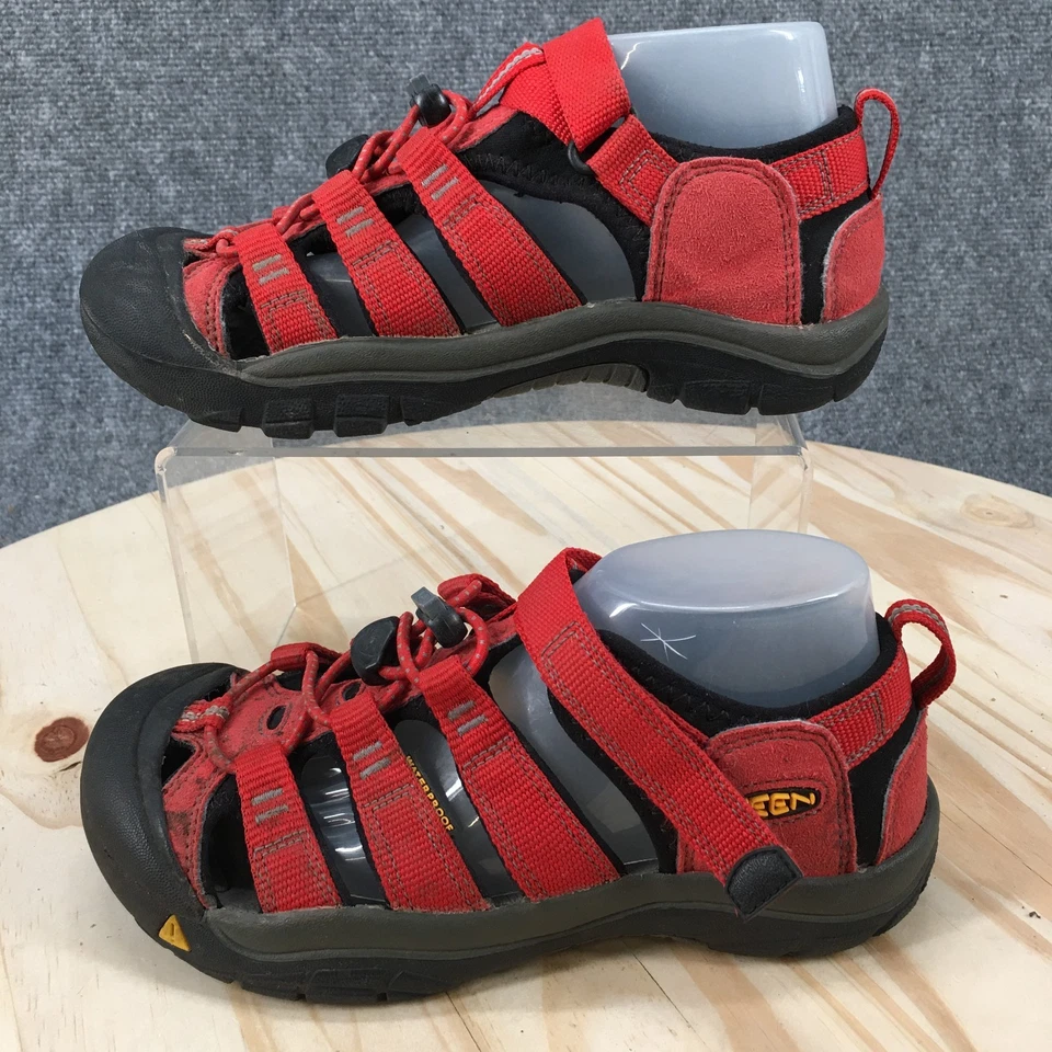 Sandalias Keen Youth 3 Newport H2 Impermeables Punta Cerrada Pescador 1012318 Rojo Foto 2 de 4