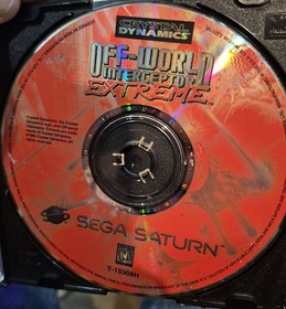 Sega Saturn Game Off World Interceptor Extreme Game Only.