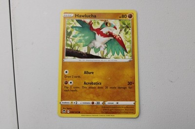 Pokémon Hawlucha Card 2022 Pokémon TCG Basic Fighting Type 80 HP