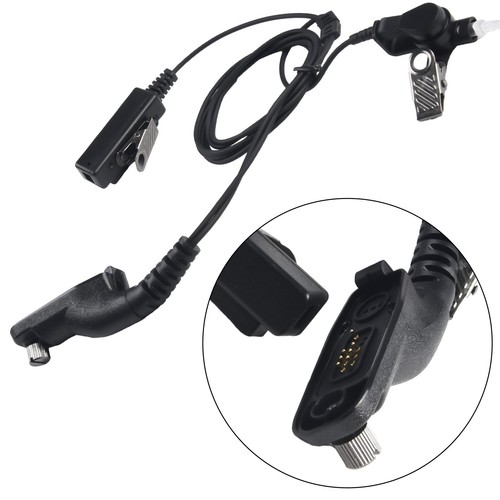 PTT Headset Earpiece Mic For Motorola APX8000 / 7000 / 6000 Parts & Accessories - Zdjęcie 3 z 23