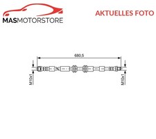 BREMSSCHLAUCH BREMSLEITUNG BOSCH 1 987 481 734 A FÜR MERCEDES-BENZ GLE,M-CLASS