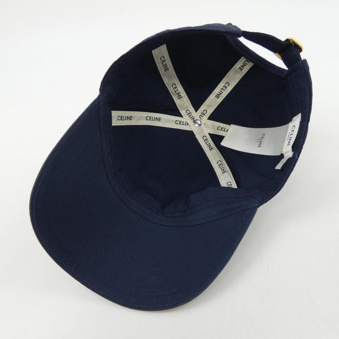 Authentic CELINE initial base ball 2AUA2969P CAP … - image 5
