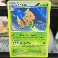 Vivillon (High Plains Orange) 17/146 XY Holo Rare Stage 2 HP 130 on eBay