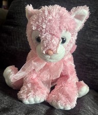 TY Beanie Buddy – Carnation – Pink Cat - 2004