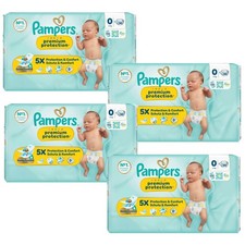 4x 30 = 120 Pampers Premium Protection Größ...