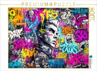 Calvendo Puzzle Future On Walls | 1000 Pieces, Finished Size 25.2 × 18.9 In (64