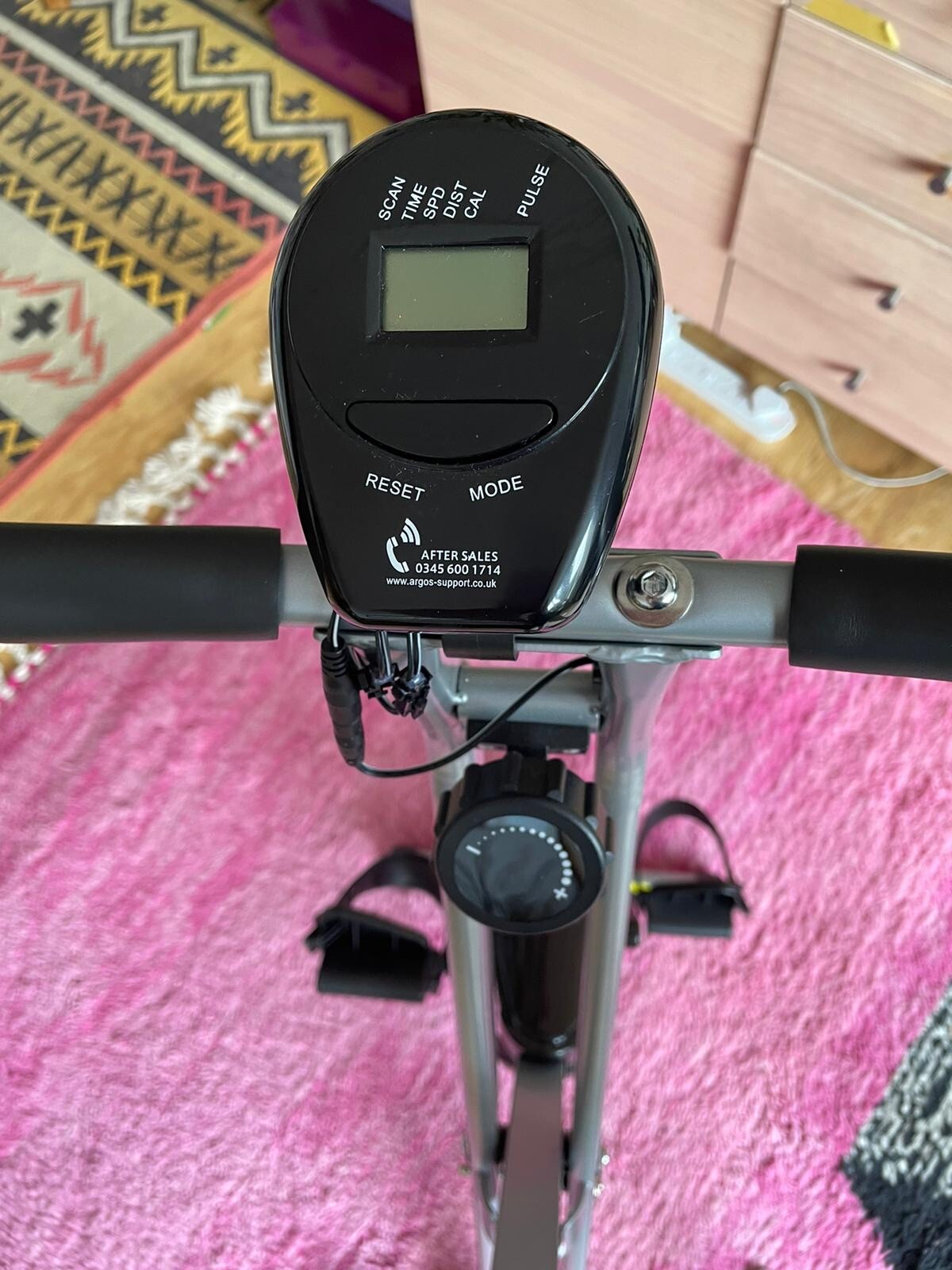 Opti folding exercise bike. eBay