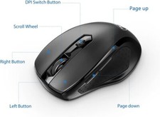 EasternTimes Tech Wireless Computer Mouse D-0...