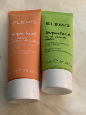 Elemis Superfood Reinigungsbutter 20ml & Superfood Veggie Mask 15ml      Neu
