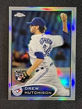 Drew Hutchison Rookie RC 2012 Topps Chrome Refractor Toronto Blue Jays