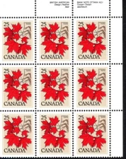 CANADA #719 PLATE 1