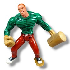 Figura Spiderman Serie Animada 1998 Flip N Trap Sandman Sneak Attack