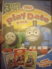 Thomas Friends: Play Date Pack (DVD, 2011, 3-Disc Set) for sale