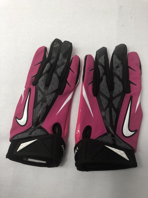 breast cancer awareness football gloves