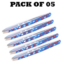 Forgica Professional Stainless Steel Paper Coated Tweezers