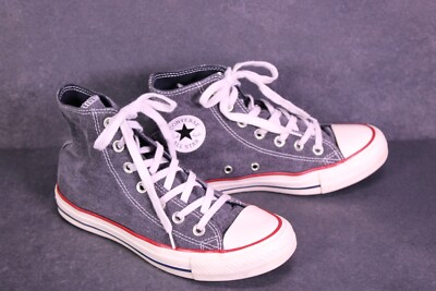 Converse Sneaker Chucks All Star Classic Hi Unisex Gr. 36,5 grau Canvas BC632