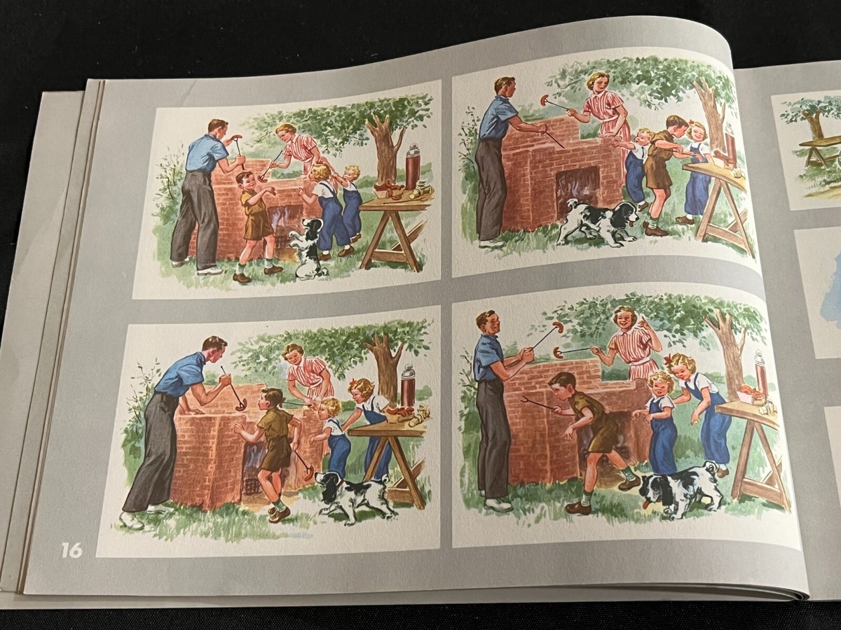 WE READ MORE PICTURES Scott, Foresman & Company Reading Book 1951