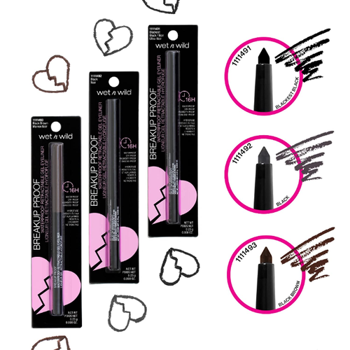 Black Mega Last Breakup Proof Retractable Eyeliner Ultra-Fine Brush Waterproof ✅ - Picture 11 of 12