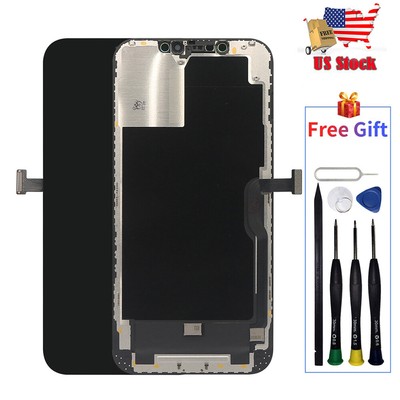 LCD Display Touch Screen Digitizer Replacement For Apple iPhone 12 Pro Max Black