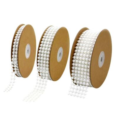 5 Yard Perlenschnur für Girlande Handwerk Geburtstag Hochzeit Party Tischdeko Zum Selbermachen