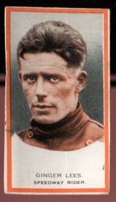 Tabakkarte, Godfrey Phillips, BDV, Paketausgabe 1932/34, Speedway, Ginger Lees 1