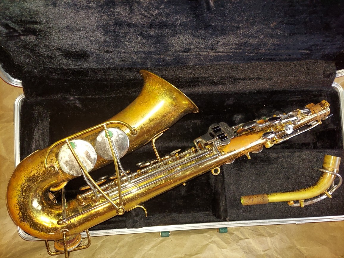 Selmer Bundy Alto Saxophone, Complete, USA, Good Condition