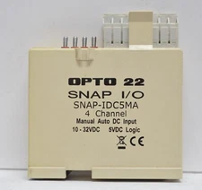 OPTO 22 SNAP-IDC5MA 4 Channel I/O Module - 4 Channel - 10-32VDC - 5VDC Logic