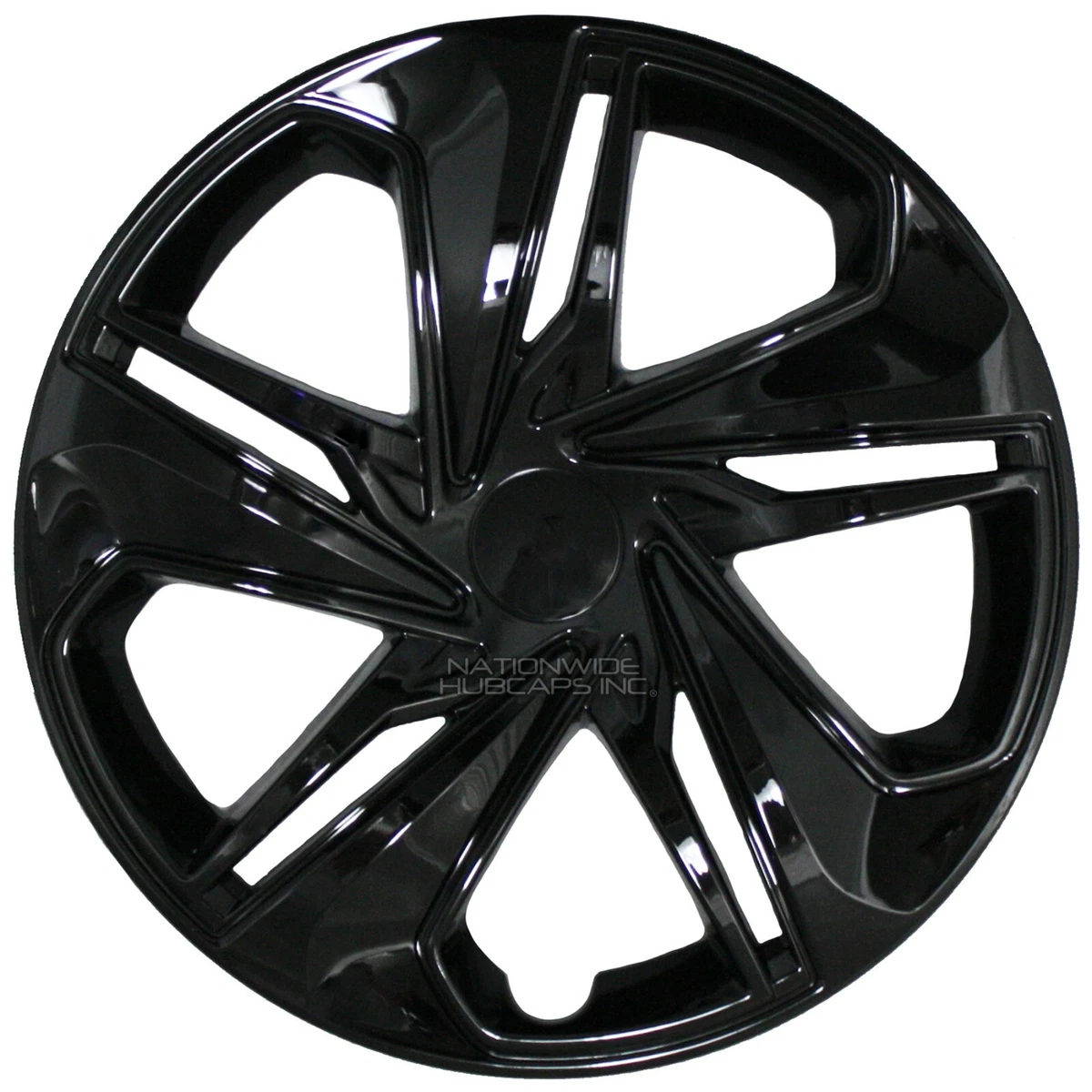 Honda civic black sales hubcaps