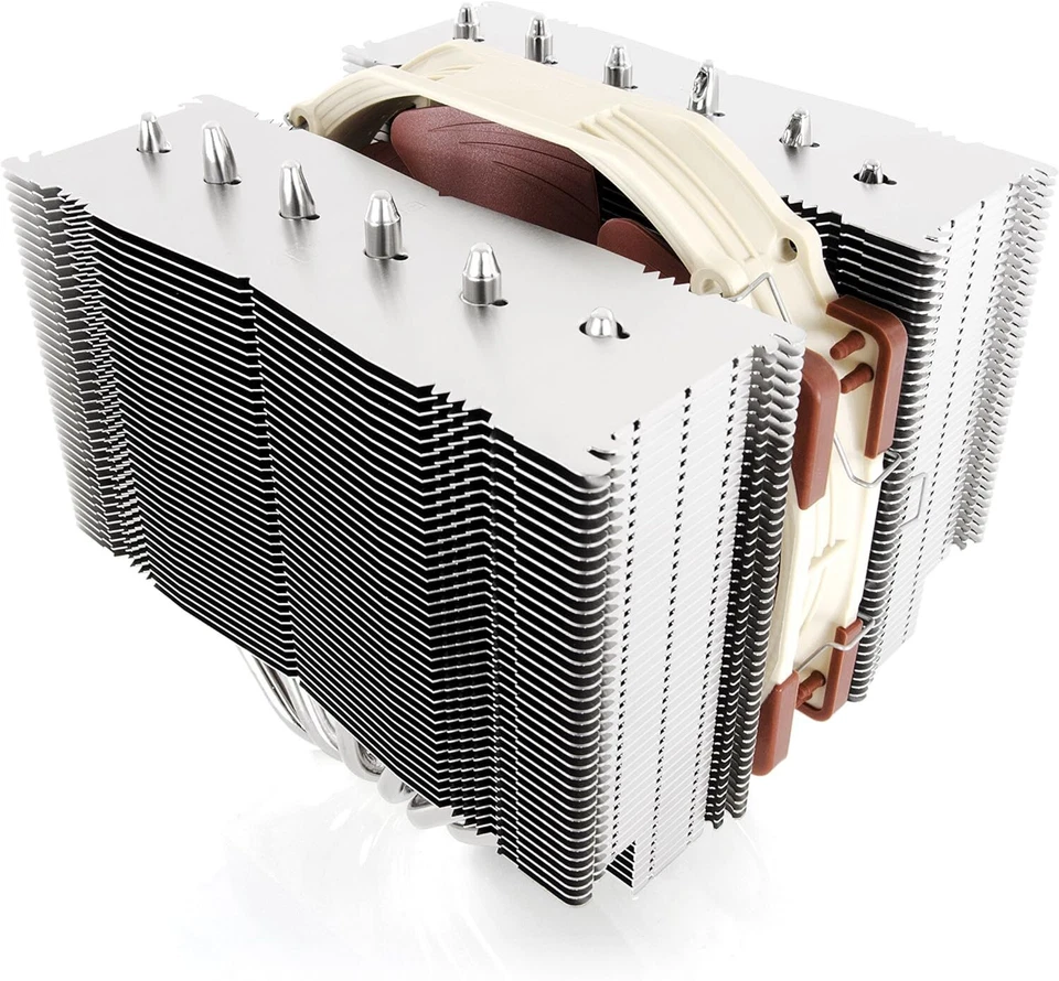 Noctua NH-D15S, Premium Dual-Tower CPU Cooler with NF-A15 PWM 140mm Fan (Brown) - Image 3 of 4
