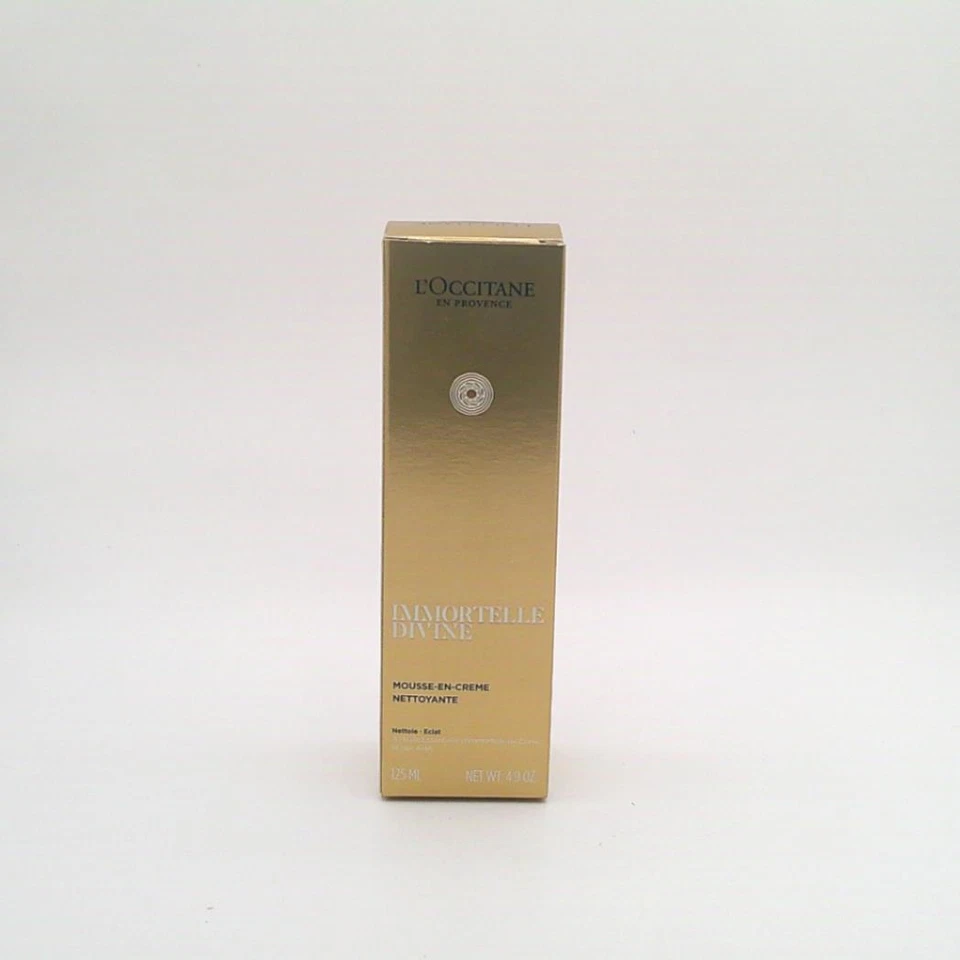 Crema limpiadora en espuma L'Occitane Immortelle Divine 125 ml / 4,9 oz *NUEVA EN CAJA* Foto 2 de 3