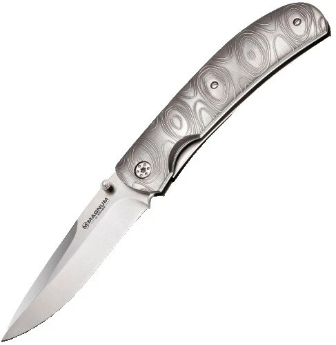 Mango de acero inoxidable Böker cuchillos plegables de colección