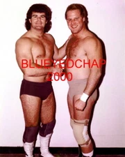 BRIAN ADIAS & MIKE DAVIS  WRESTLER 8 X 10 WRESTLING PHOTO  NWA