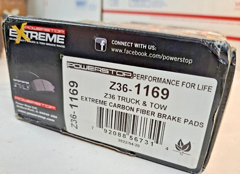 Kit de pastillas de freno de disco y herrajes para Saab 9-7x Power Stop 2005-2009 Foto 3 de 3