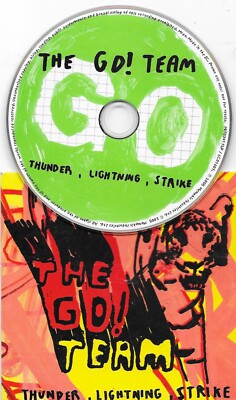 THE GO TEAM - thunder lightning strike  -  PAPERSLEEVE  - 12 tracks CD