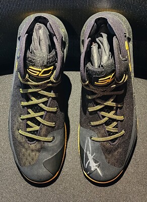 Stephen Curry Golden State Warriors signed Under Armour SC 3Zero