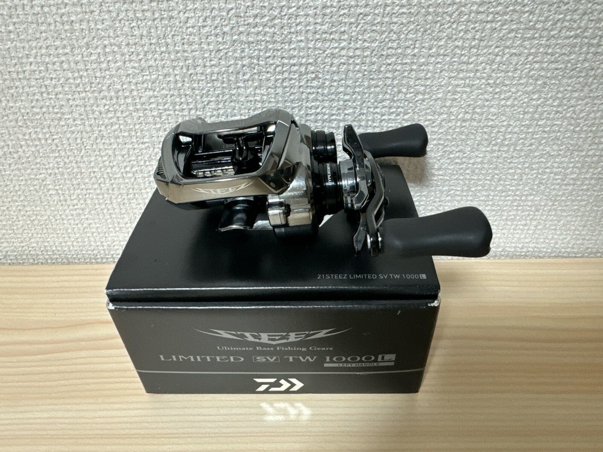 DAIWA 21STEEZ LIMITED SV TW 1000H 右巻き ベイトリール 釣具 ダイワ