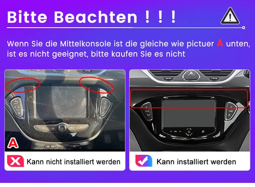 Für Opel Corsa Adam 2013-2019 32G Android 13 Autoradio CarPlay Kam Navi RDS - Bild 2 von 11