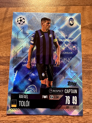 Match Attax 24/25 CL Crystal Parallel Captain Rafael Toloi Nr 345