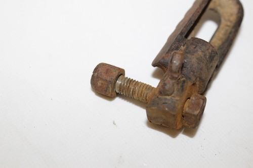 1973-76 YAMAHA YZ 80 YZ80 LEFT AND RIGHT PEG HOLDER STEP SET - Picture 5 of 6