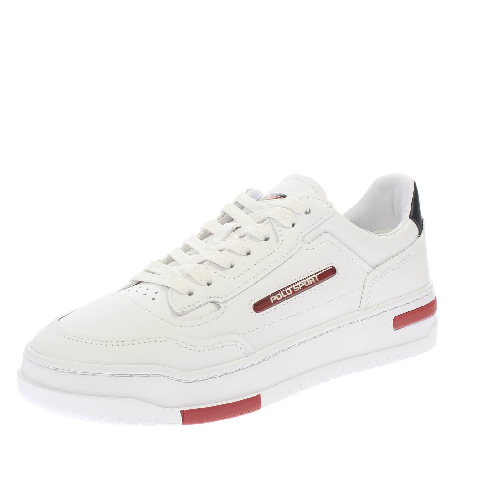 Ralph Lauren Ps300 - Кроссовки Basse в Pelle Bianco - Taglia 40 7 дюймов 255 см 29090₽