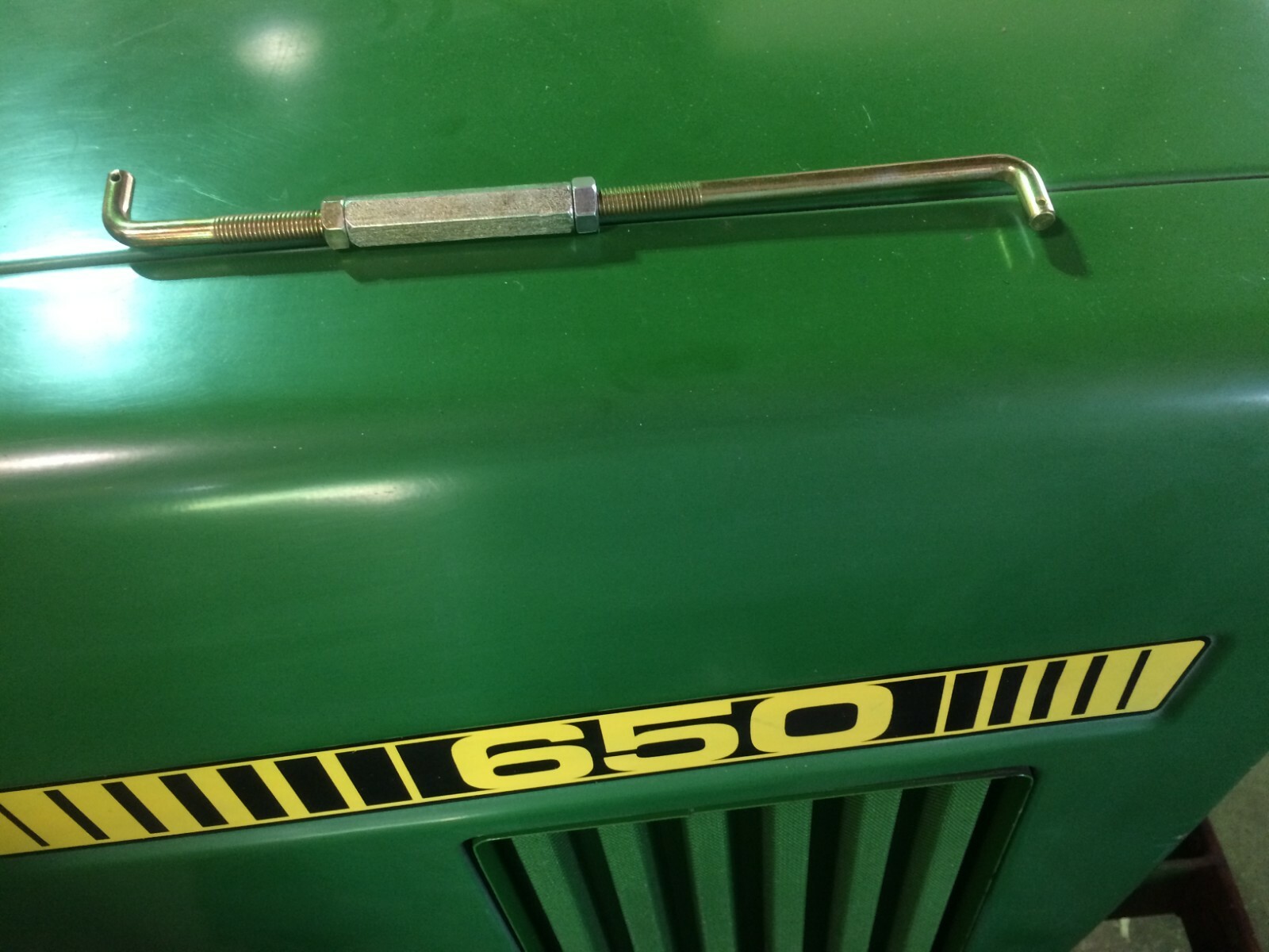 Clutch linkage turnbuckle assembly for John Deere 650 CH14777, CH11452