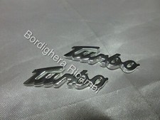 SCRITTA SIGLA STEMMA LOGO BADGE EMBLEM SCRIPT FIAT COUPE TURBO 16V 20V 46305661