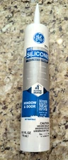 GE 2749483 White Silicone Window & Door Caulk Sealant 10.1 oz.