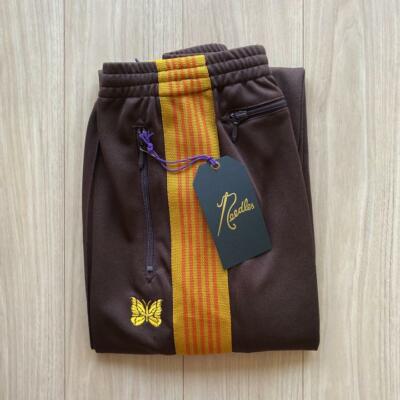 【サンシャイン】needles トラックパンツ　 ストレート　M イエロー 中古・古着通販】Needles (ニードルズ) STUDIOUS (ステュディオ