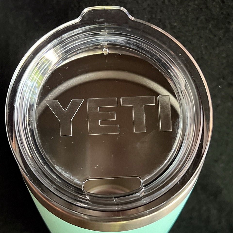 YETI Rambler 20oz Tumbler with Magslider Lid Sea Foam Green Teal eBay