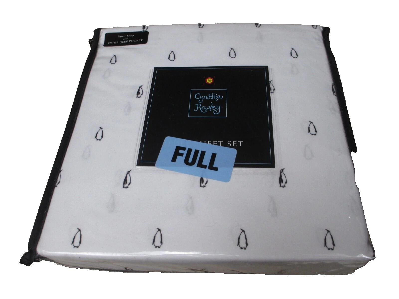 Hojas de cama blanca Cynthia Rowley